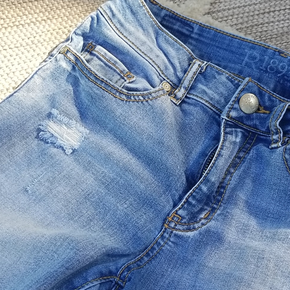 SKINNY PATCHWORK JEANS